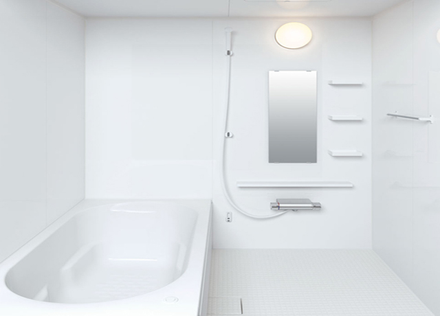 安い購入 ※別途浴室暖房機付有 リクシル マンション用 システムバスルーム リノビオV 1416 Fタイプ 基本仕様 送料無料 62％オフ 海外発送可  S